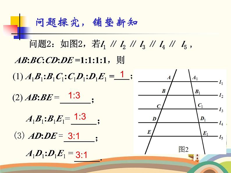 人教版数学九年级下册 第1课时  平行线法 课件第6页