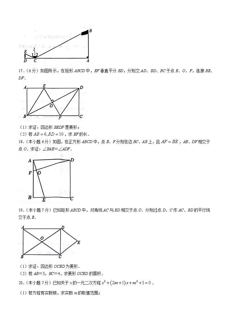 山东省菏泽市鄄城县2023-2024学年九年级上学期期中数学试题03