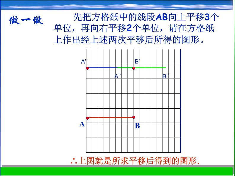 浙教版数学七年级下册 1.5 图形的平移_ 课件07