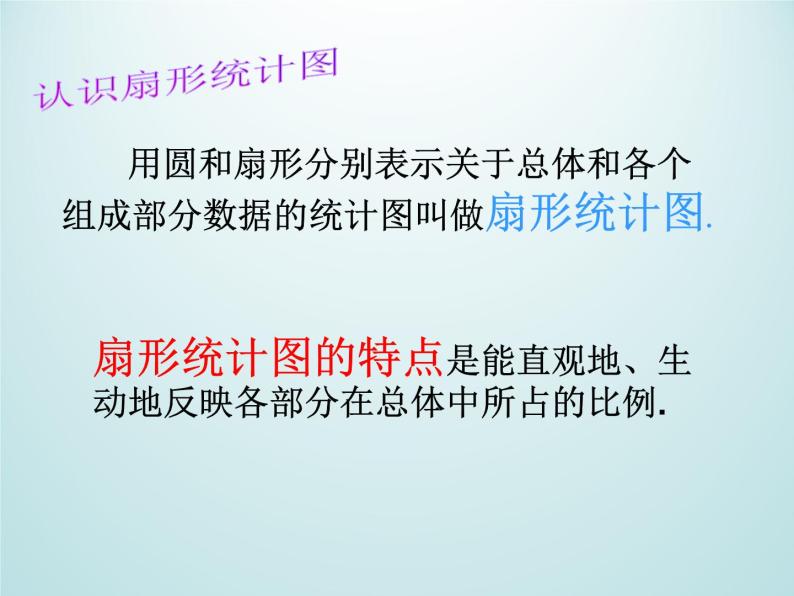 浙教版数学七年级下册 6.3 扇形统计图(2) 课件03