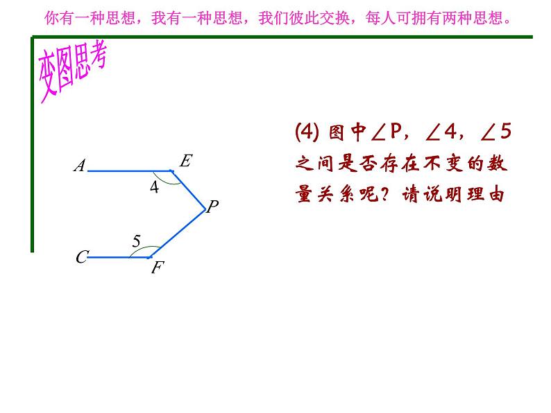 浙教版数学七年级下册 1.4 探索平行线中的折线问题 课件05