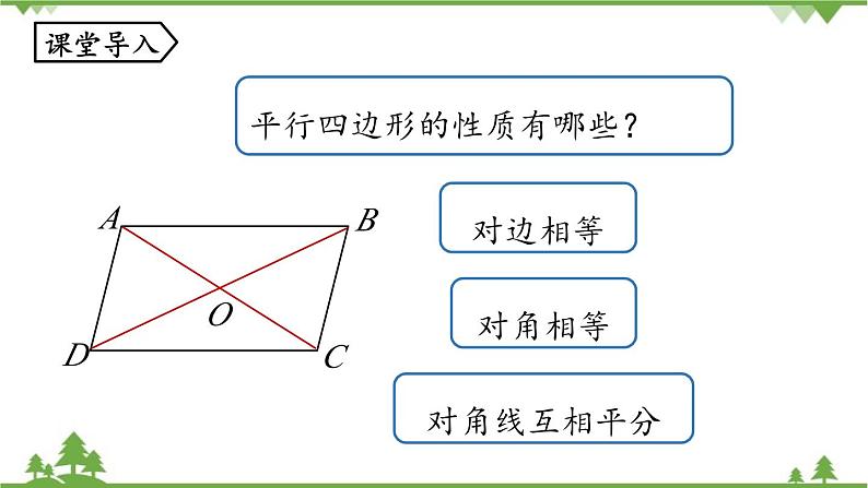 人教版数学八年级下册 18.1.2平行四边形的判定课时1课件第4页