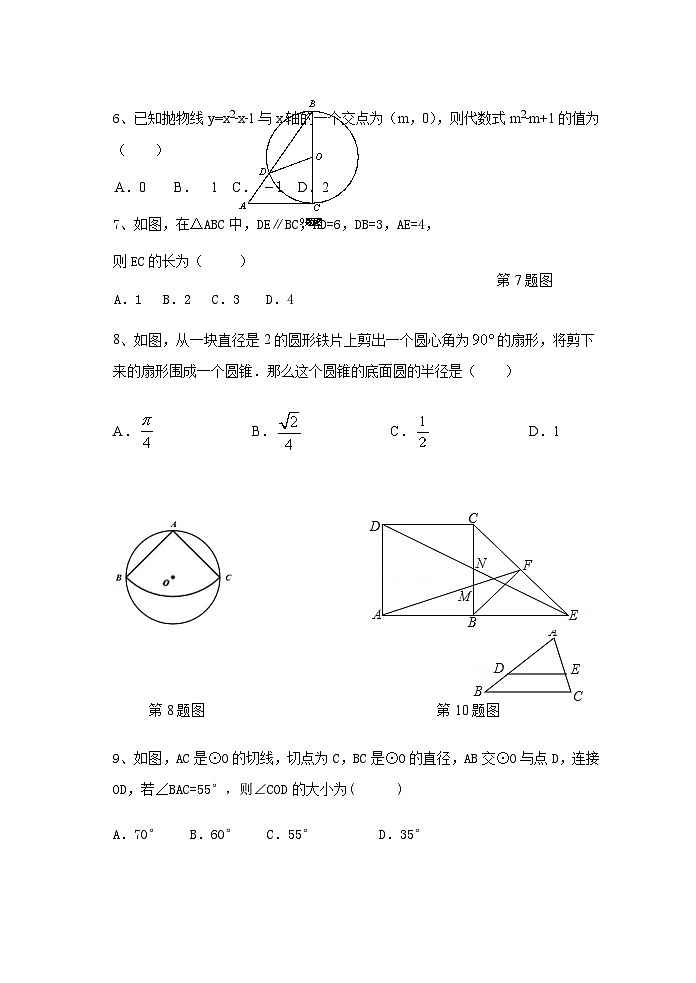 广东省湛江市经开区2022年中考模拟数学试卷02
