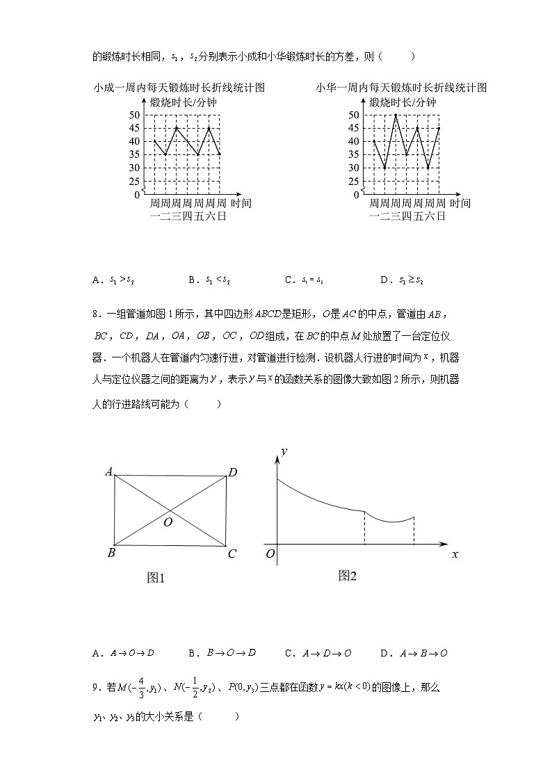 人教版数学8年级下册 期末课时练第2页