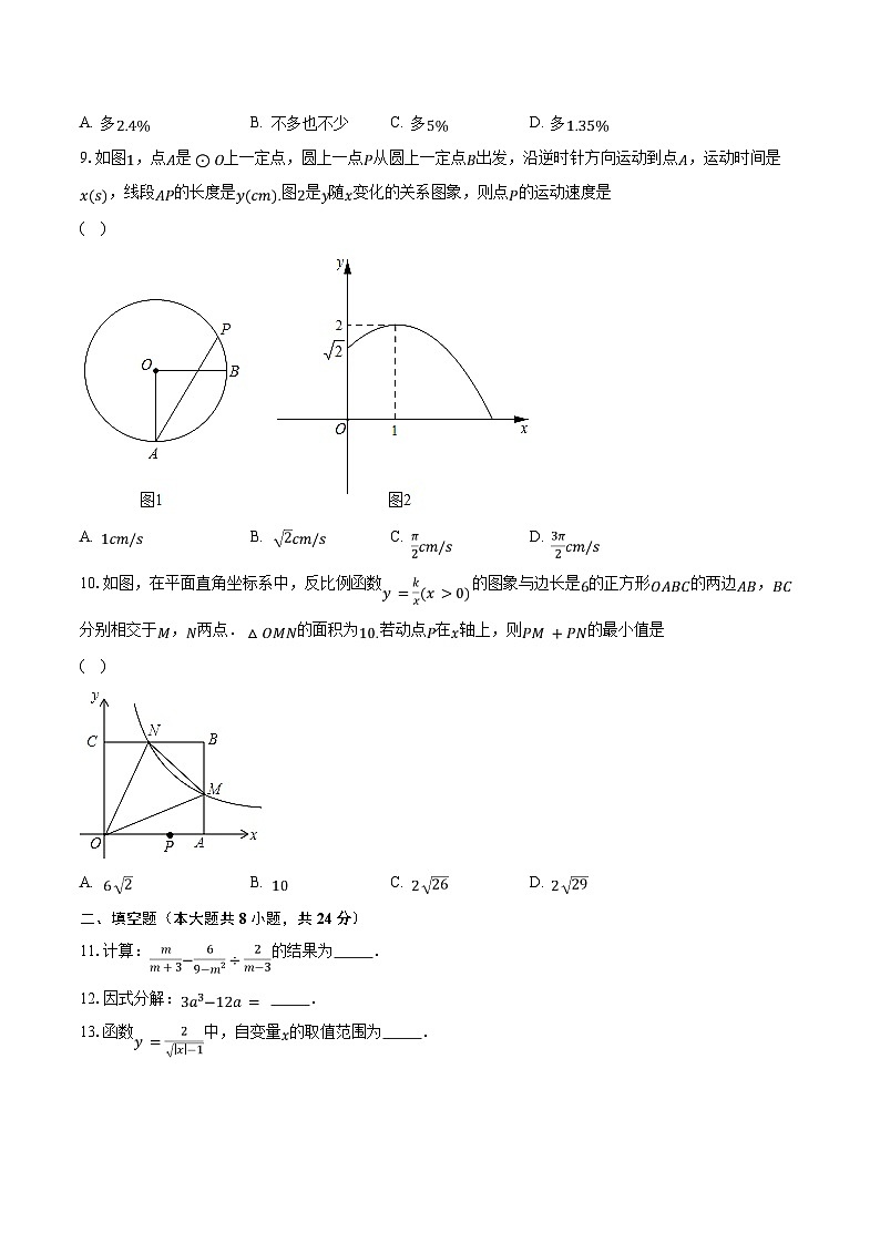 2023-2024学年江苏省南通市海门区重点学校九年级（上）10月月考数学试卷（含解析）02