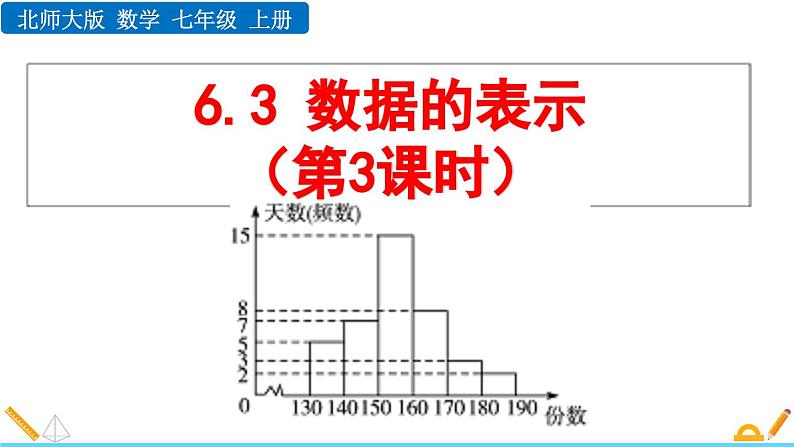 6.3 数据的表示（第3课时）北师大版数学七年级上册精讲课件01