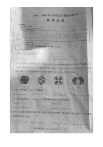 黑龙江省七台河市逸夫中学2023-2024学年九年级上学期期中考试数学试卷