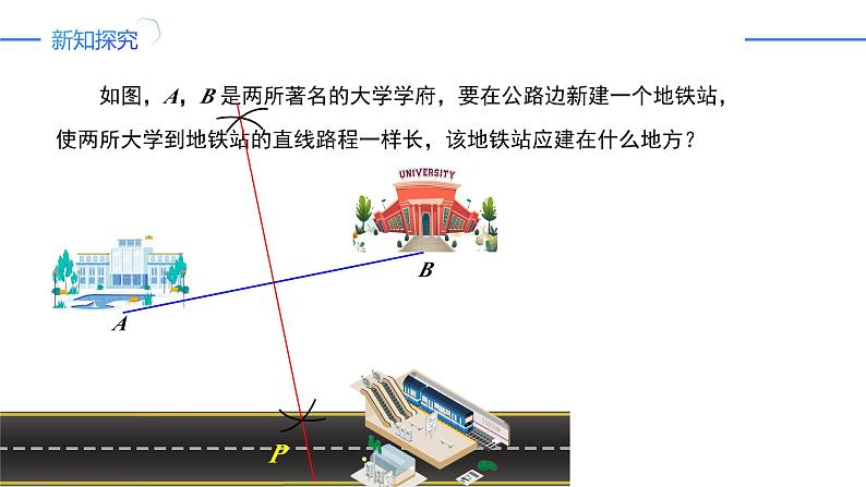 13.1.2.2线段垂直平分线的有关作图（同步课件）-人教版初中数学八年级上册05