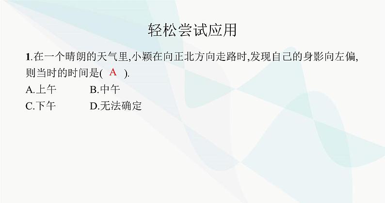 北师大版九年级数学上册第五章投影与视图投影第二课时课件02