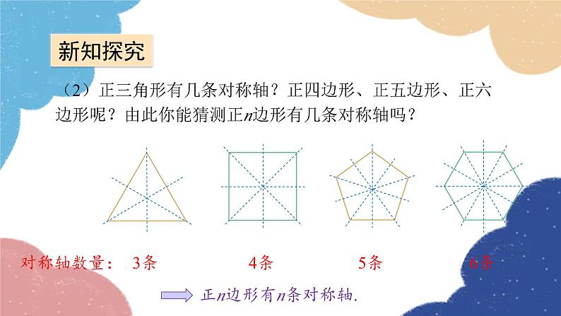 青岛版数学九年级上册 3.7 正多边形与圆课件05