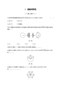 北师大版九年级下册2 圆的对称性同步训练题