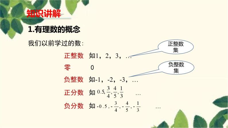 人教版数学七年级上册 1.2.1有理数课件04