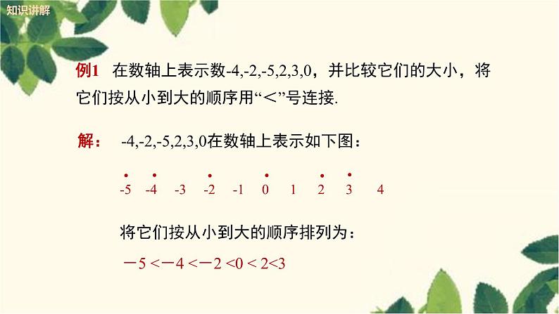 人教版数学七年级上册 1.2.4 绝对值（第2课时）课件第8页