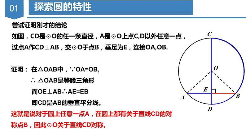 人教版数学九年级上册24.1.2 垂直于弦的直径（教学课件）05