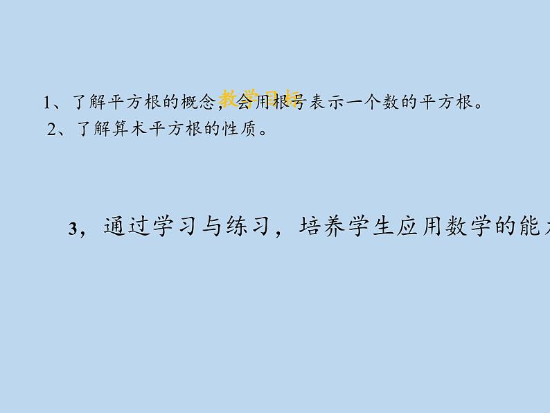 沪科版数学七年级下册 6.1 平方根、立方根(6) 课件02