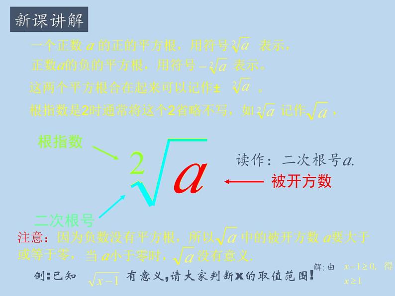 沪科版数学七年级下册 6.1 平方根、立方根(6) 课件06