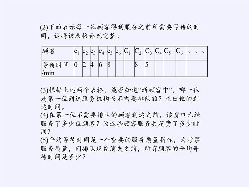 沪科版数学七年级下册 7.4 综合与实践  排队问题(8) 课件05