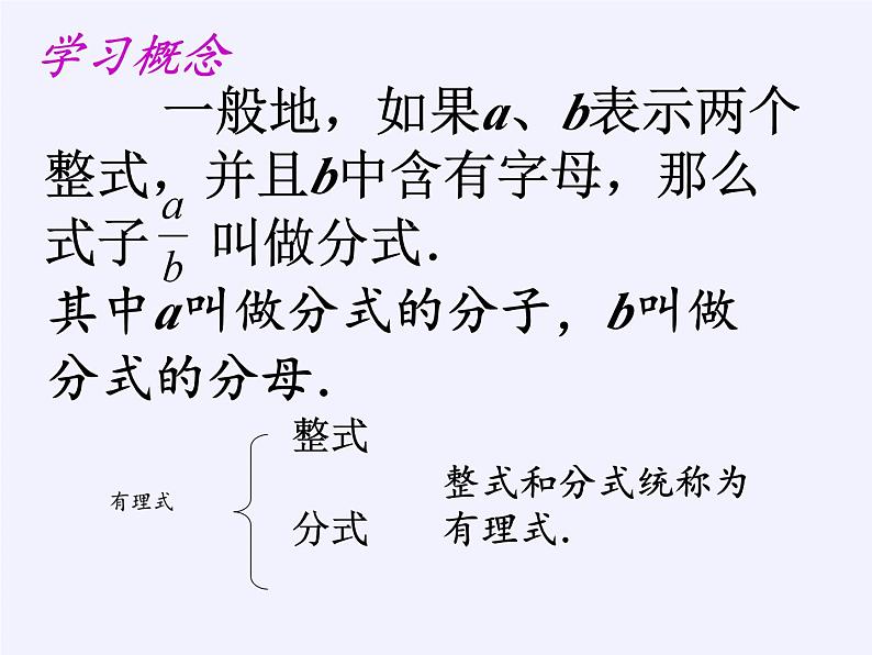 沪科版数学七年级下册 9.1 分式及其基本性质(2) 课件第4页