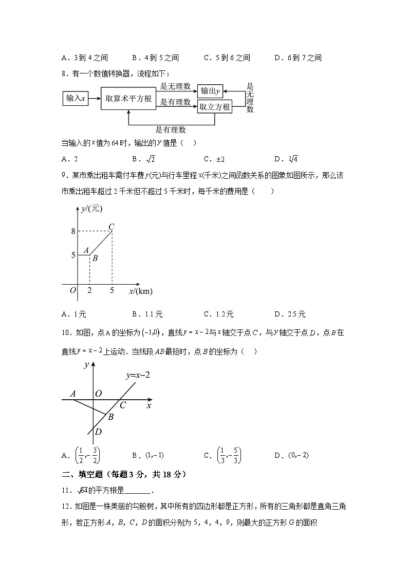 辽宁省沈阳市沈北新区2023-2024学年八年级上册11月月考数学试题（含解析）02