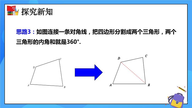 6.4 多边形的内角和与外角和（第1课时）课件+教学设计（含教学反思）-北师大版数学八年级下册04