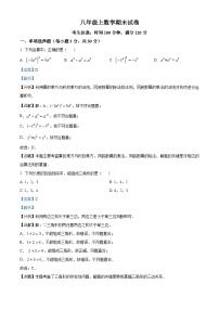 八年级上学期期末数学试题 (118)