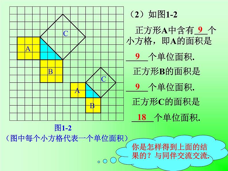 冀教版数学八年级上册17.3勾股定理 课件第4页