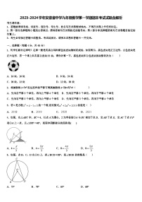 2023-2024学年安徽省中学九年级数学第一学期期末考试试题含解析