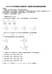 2023-2024学年安徽省九年级数学第一学期期末监测试题含解析