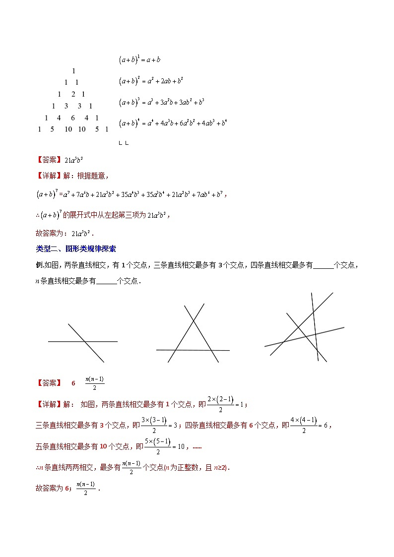 专题05 整式中的两种规律探索问题-2023年初中数学7年级上册同步压轴题（学生版）03