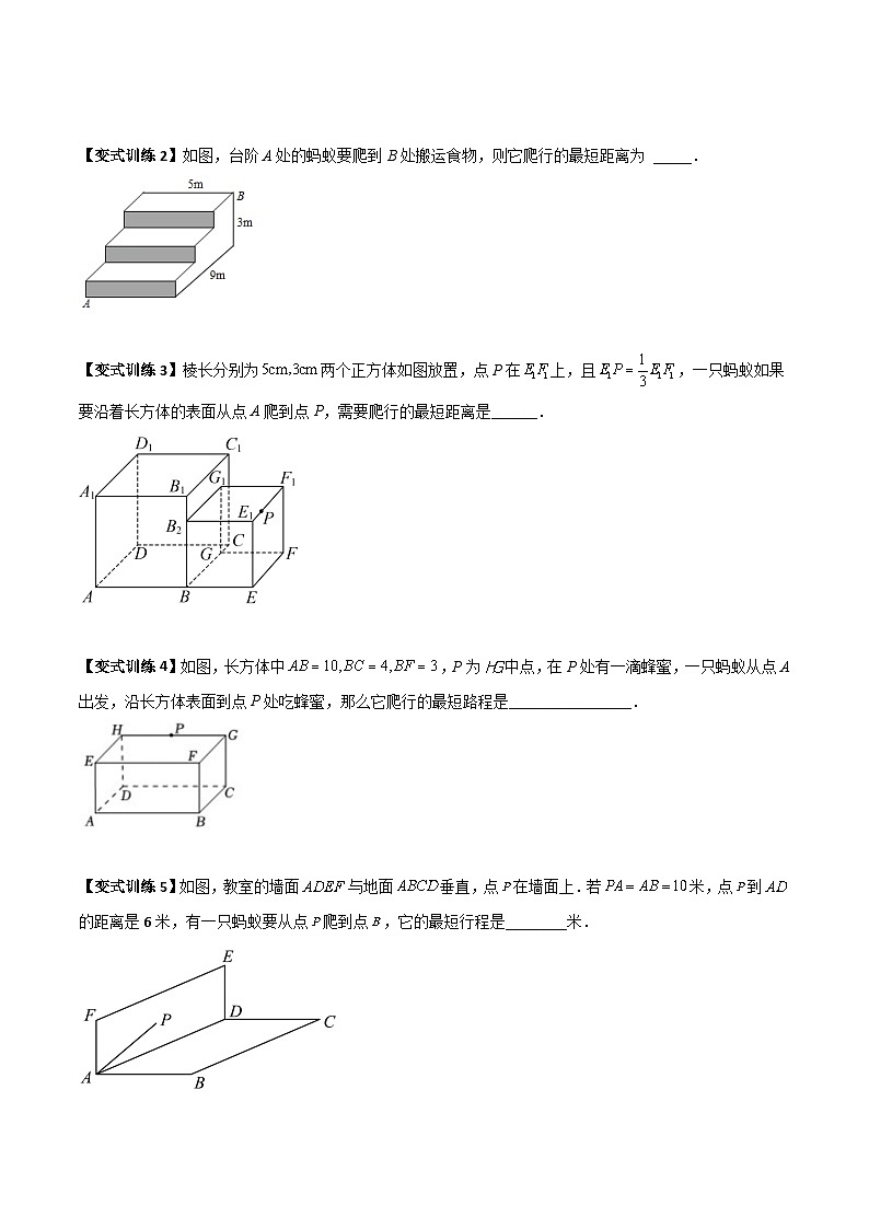 2023年初中数学8年级下册同步压轴题  专题03 勾股定理应用的四种考法全攻略（学生版）第2页