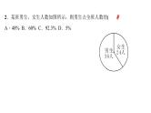 15.2 数据的表示1 扇形统计图 华东师大版数学八年级上册作业课件