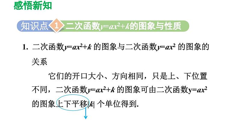 26.2.2  二次函数y=ax2+bx+c的图象与性质 华师大版数学九年级下册导学课件03