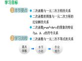 26.3.2 二次函数与一元二次方程、一元二次不等式之间的关系 华师大版数学九年级下册导学课件