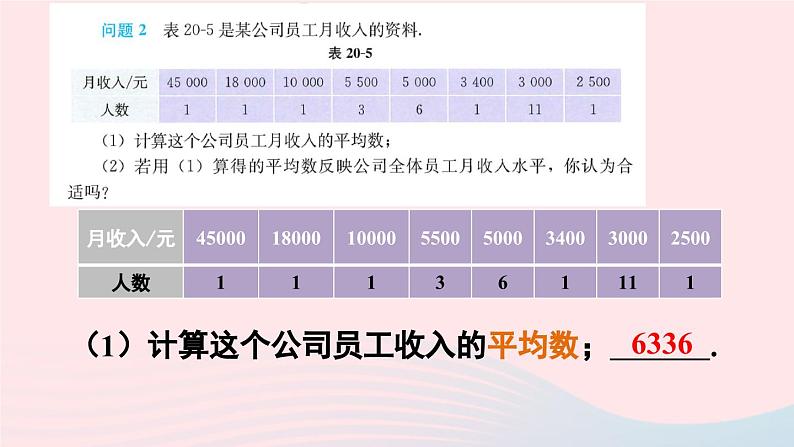 第二十章数据的分析20.1数据的集中趋势20.1.2中位数和众数第1课时中位数和众数课件（人教版八下）04