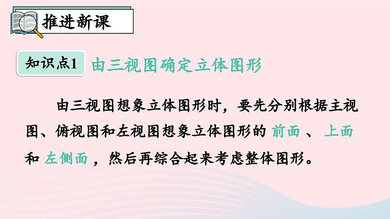 第二十九章投影与视图29.2三视图第2课时由三视图确定几何体课件（人教版九下）04