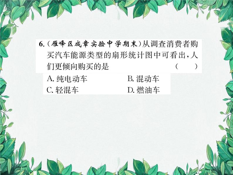 第15章 数据的收集与表示 章末核心考点整合与素养提升 华东师大版数学八年级上册课件06