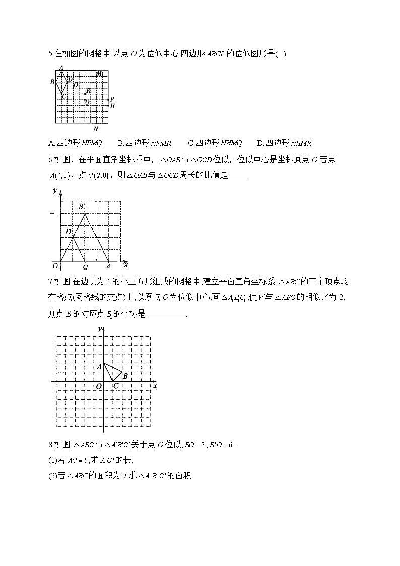 27.3 位似 人教版数学九年级下册堂堂练(含答案)02