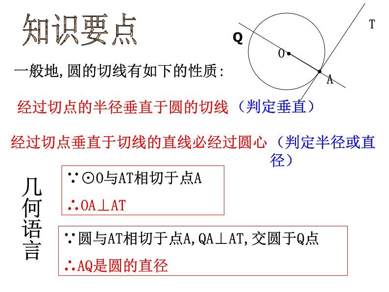 2.1 直线与圆的位置关系(3)浙教版九年级数学下册课件第4页