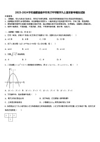 2023-2024学年福建省南平市育才中学数学九上期末联考模拟试题含解析