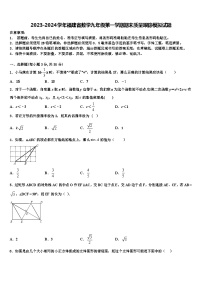 2023-2024学年福建省数学九年级第一学期期末质量跟踪模拟试题