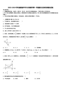 2023-2024学年福建省中学九年级数学第一学期期末达标检测模拟试题