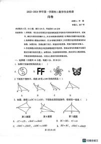 广东省广州市花都区花广金狮学校2023-2024学年 八年级上学期数学期中试题