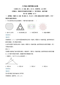 八年级上学期期末数学试题 (5)