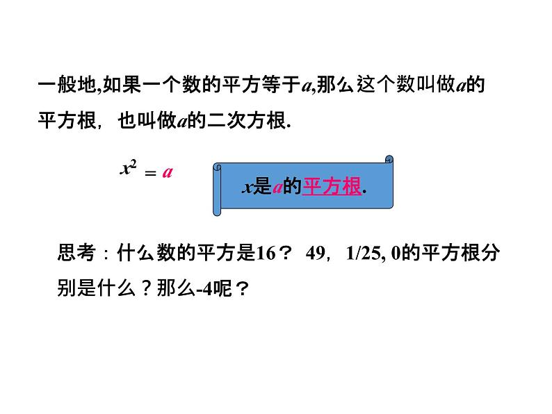 3.1 平方根 浙教版七年级数学上册教学课件第6页