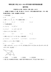 四川省宜宾市翠屏区第六学区2023-2024学年八年级上册期中数学试题（含解析）