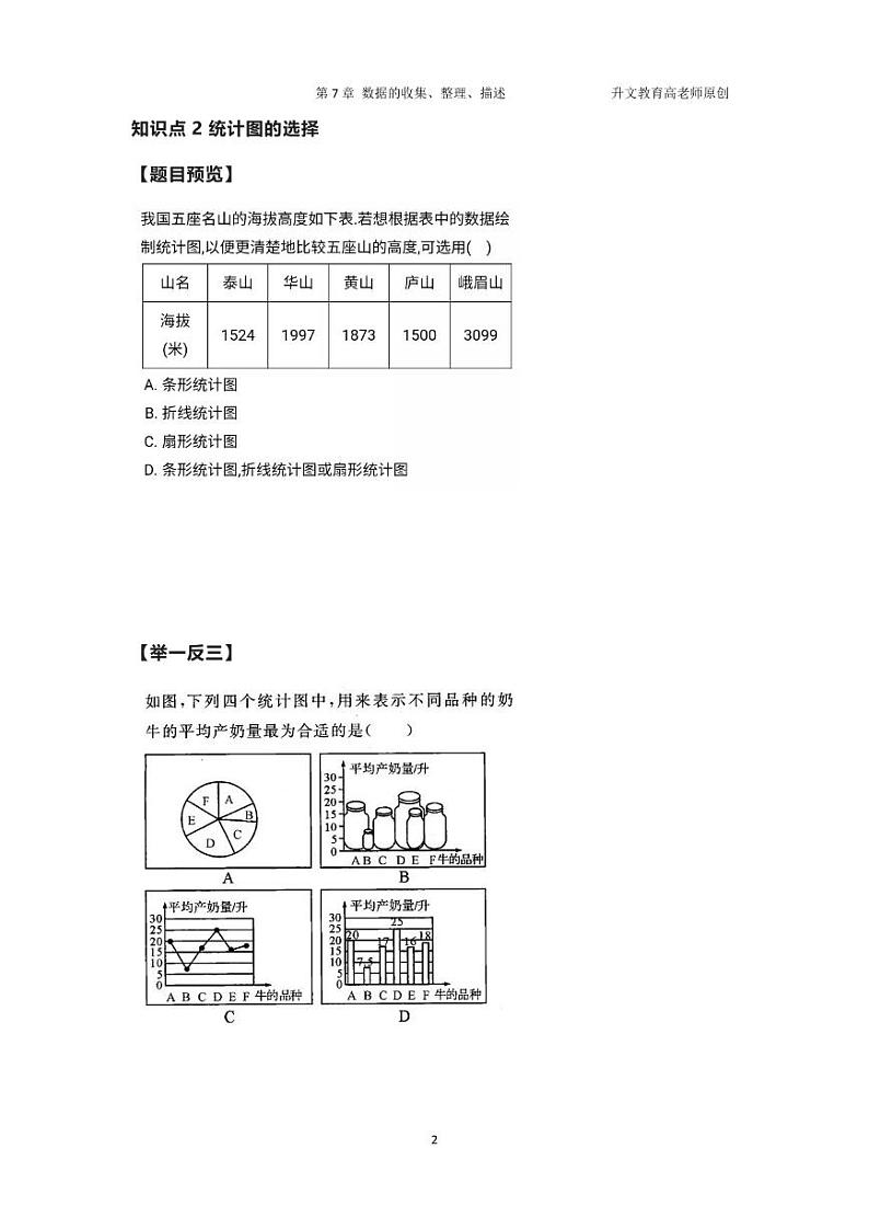 初中数学8下知识点71个02