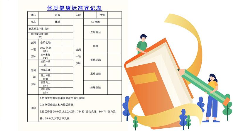 20.3 课题学习 体质健康测试中的数据分析 课件 2023—2024学年人教版数学八年级下册05