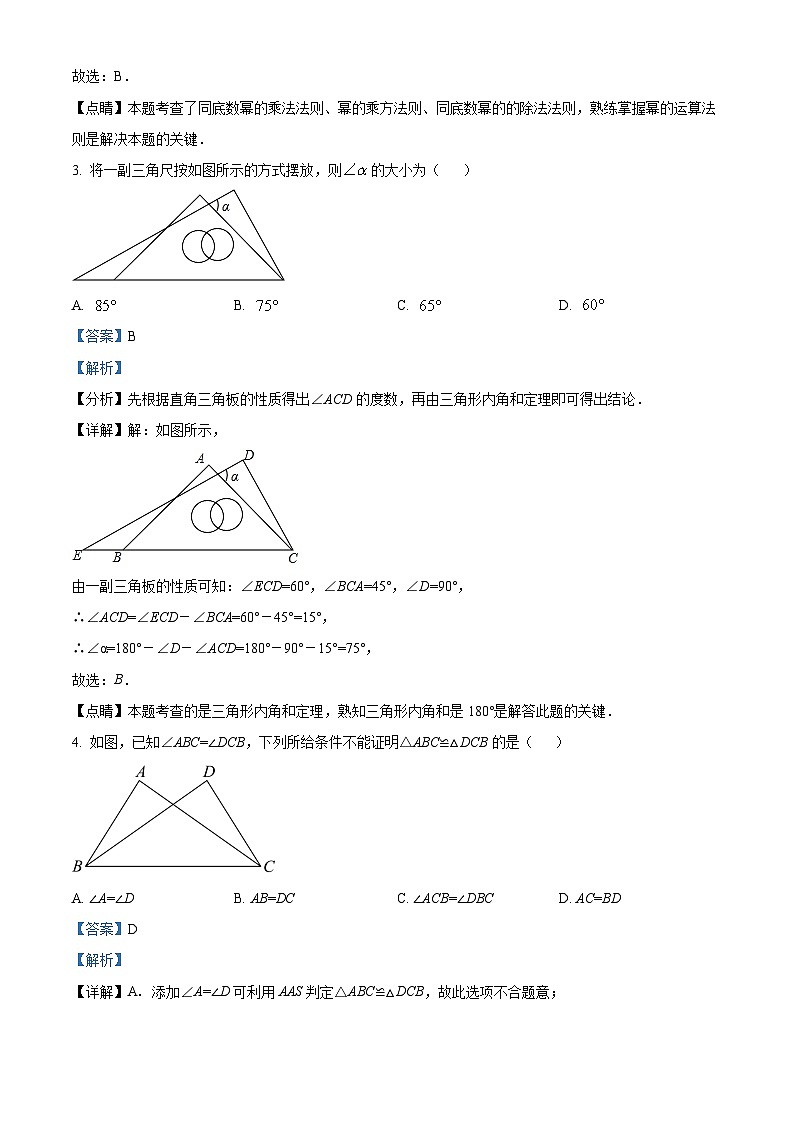 八年级上学期期末数学试题 (113)02