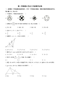 八年级上学期期末数学试题 (160)