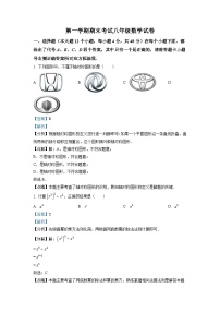 八年级上学期期末数学试题 (181)